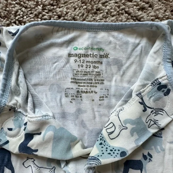 Magnetic Me Puppies Footie | 9-12M - Picture 3 of 3